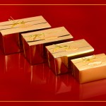 Photo of four boxes for Belgian chocolates