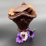 Photo of a chocolate basket from the Belgian Chocolate Shop